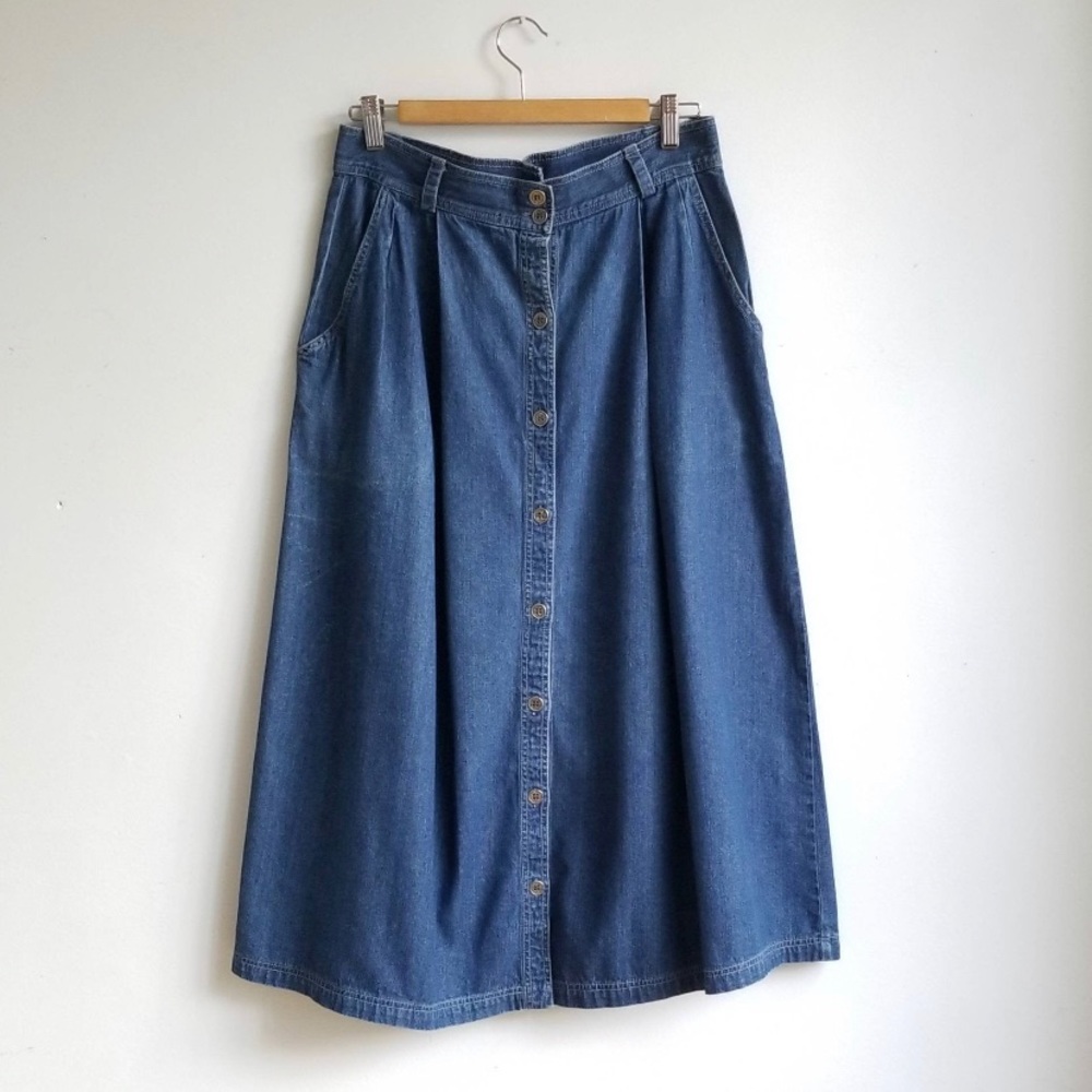 Vintage 80’s Denim Skirt